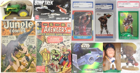 6-30-22 Comics, Sports Collectibles & Toys