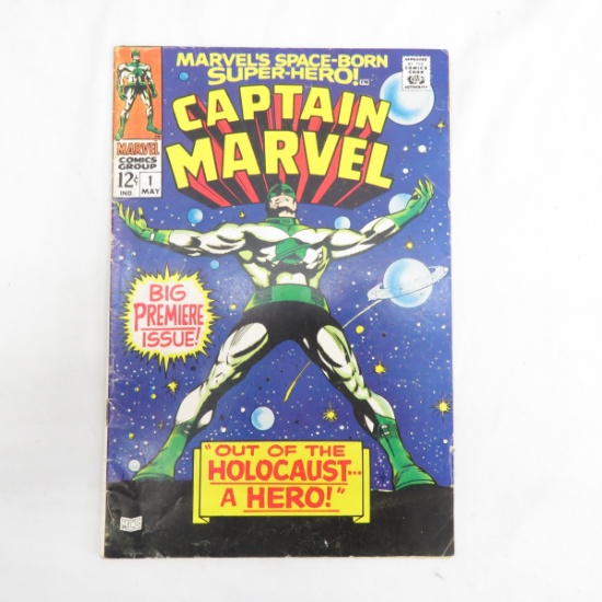 Marvel Comic 1967 Captain Marvel #1