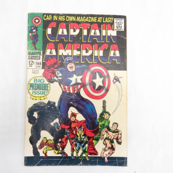 Marvel Comics Captain America #100 (1967)
