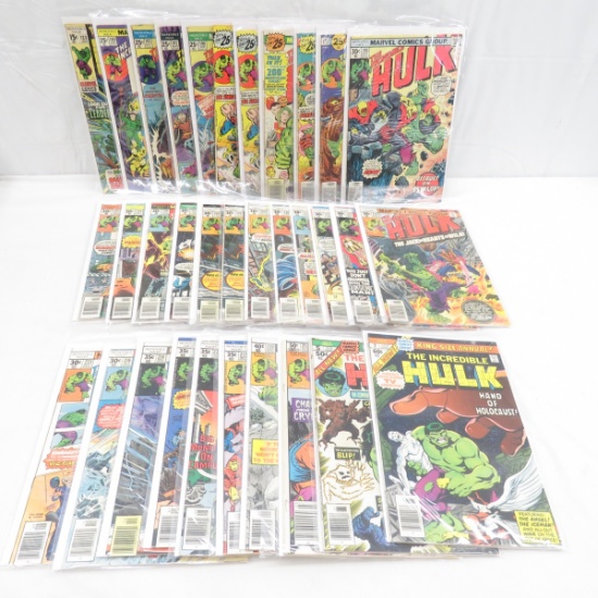 33 Marvel Comics The Incredible Hulk #123 & Up