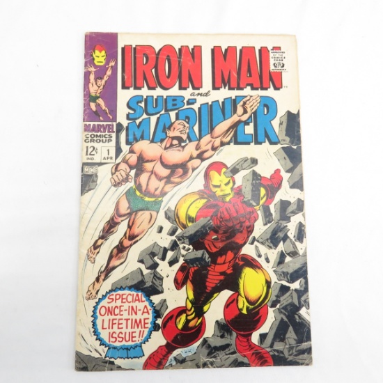 Marvel Comic 1968 Iron Man & Sub Mariner #1
