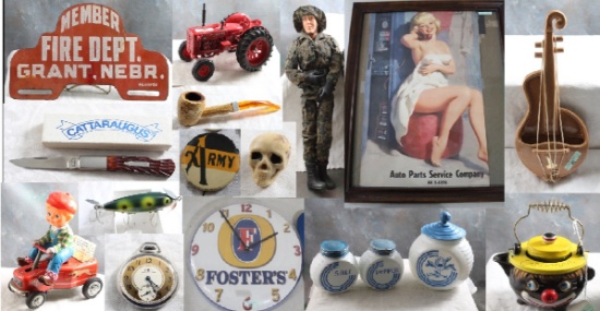 Pocket Watches, Toys, Black Americana & More