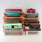 10 Lionel Train Cars w/Boxes, Hopper & More