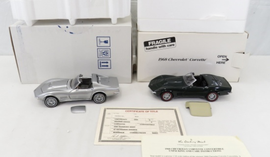 1968 & 1971 Corvette Convertible Models 1:24