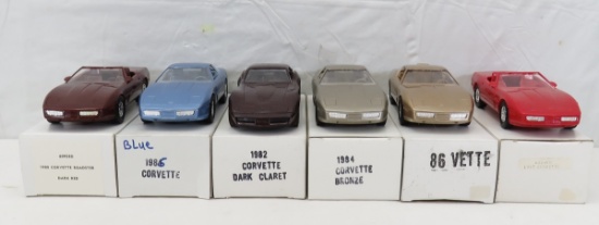 1982, 1984-1988 Corvette Promo Models