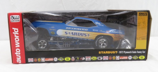 Auto World 1972 Plymouth Cuda Funny Car 1:18