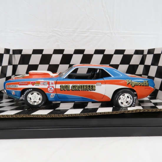 Ertl 1:18 Supercar Don Grotheer Plymouth Diecast