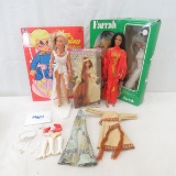 Ideal Jody, Mego Farrah, Cher & Bride dolls