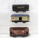 Marx & Other Vintage Tin Train Cars