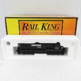 Rail King Dash-8 Diesel Locomotive with box