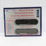 Williams Deluxe O Gauge 6 car passenger set