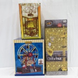 Crane, Radio Tower, & Ferris Wheel in boxes