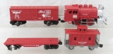 Rock Island Route of the Rockets 4 pc Train Set