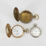 Hampden & Elgin Pocket Watches with extra case