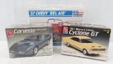 '57 Bel-Air, '67 Cyclone GT & '89 Corvette Models