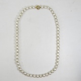 Miriam Haskell Signed Baroque Pearl 28