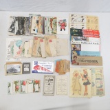 1940's advertising cards, postcards & more