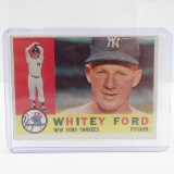 1960 Whitey Ford Topps Baseball Card
