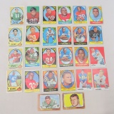 1964,1966,1967,1969,1970 Topps Football Cards