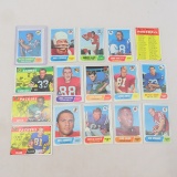 Rookie Bob Griese & 15 1968 Topps Football Cards