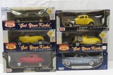 6 Motor Max, Route 66 Diecast 1:18 Scale Models