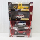 4 Road Signature 1:18 Scale Diecast Models