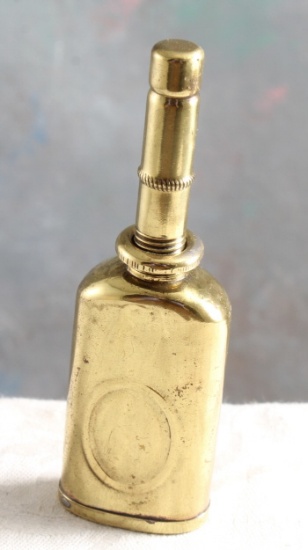 Patent April 1895 Brass Pocket Oiler 3.5"