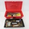 Black powder 54-58 cal- tackle box & cleaning kit