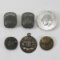 WWI German tunic buttons & tinnies