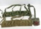 2 canvas ammo belts, bag and pouch