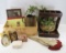 Copper Pitcher, frames and Decor items