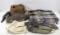 Fishing Creel, Rug, Paper Goose Decoy Head, Decoys