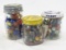 Vintage Marbles in Jars