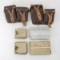55+ rds assorted 6.5  Ammo & belt pouches