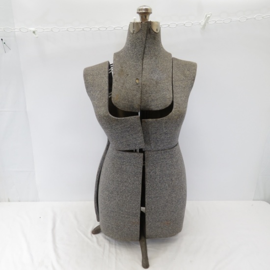 Vintage Adjustable Female Mannequin Form