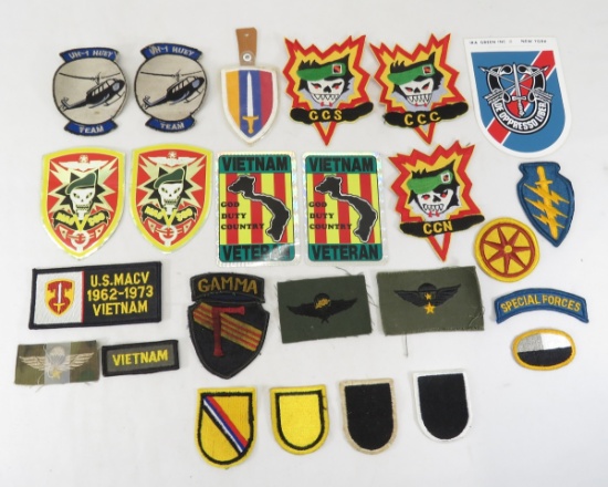 US Military Vietnam Era Patches- Special Forces