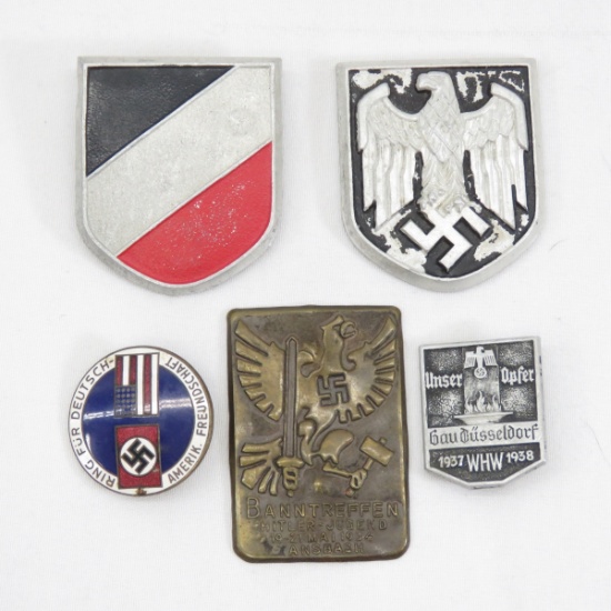 5 WWII German Tinnies