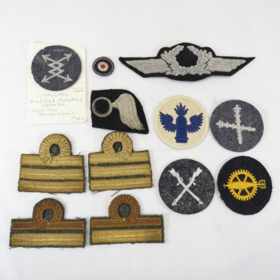 WWII German Cloth Patches
