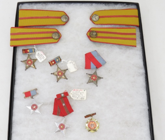 NVA Medals and Shoulder Boards