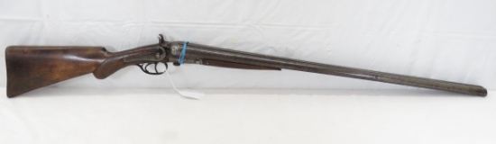 Antique W. Richards & Co 12 GA SxS Shotgun