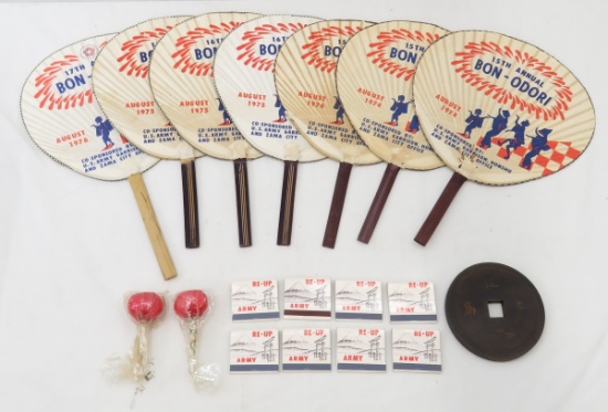 US Army Garrison Honsu & Zama Bon-Dori Fans & more