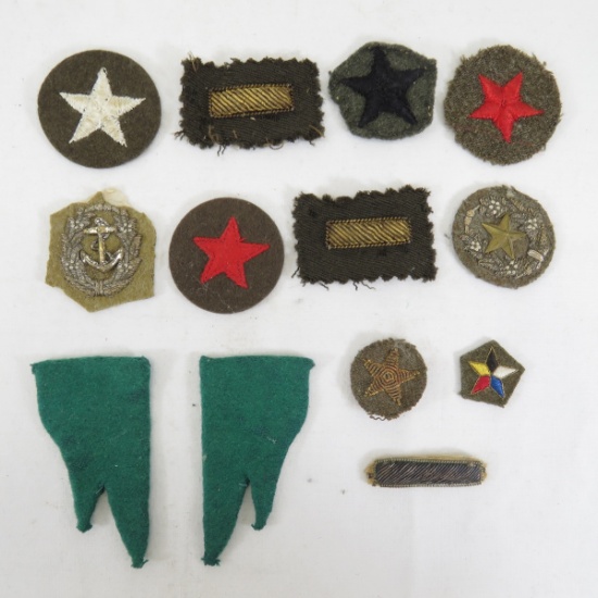 Soviet & other military insignia, Stars,gold braid