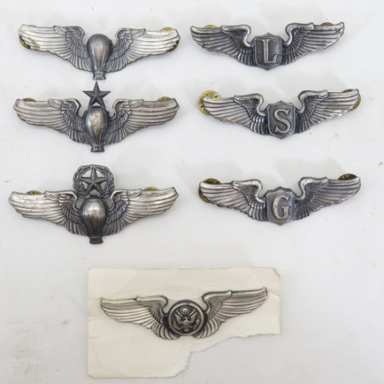 Air Crew member & other military wing insignia
