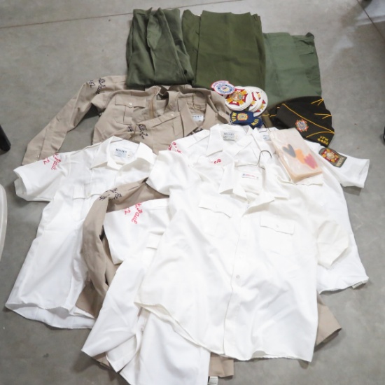 VFW Shirts with Insignia, Pants, Caps & More