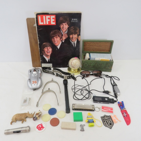 LIFE Magazine, stirrups, game pieces & more