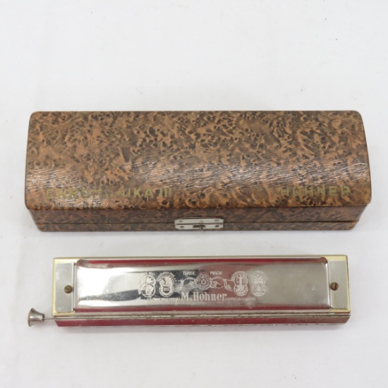 M Hohner Chromonika III Key of C Harmonica
