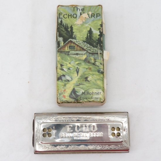 The Echo Harp Harmonica 54/64 M2 M. Hohner C/G