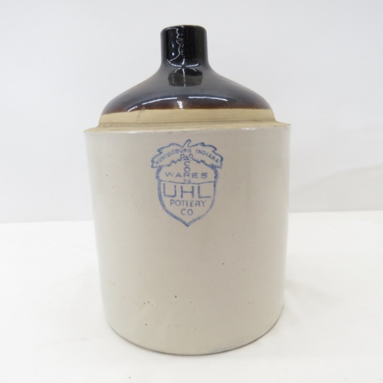 UHL Pottery Co Advertising Acorn Wares Jug