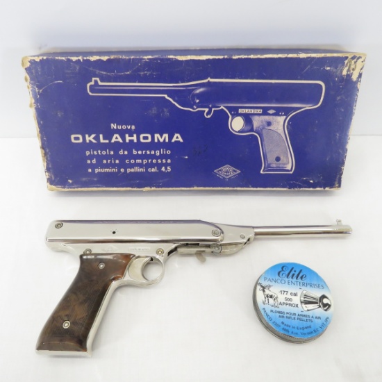 Italian Mondial Nuovo Oklahoma 4.5 Pellet Pistol
