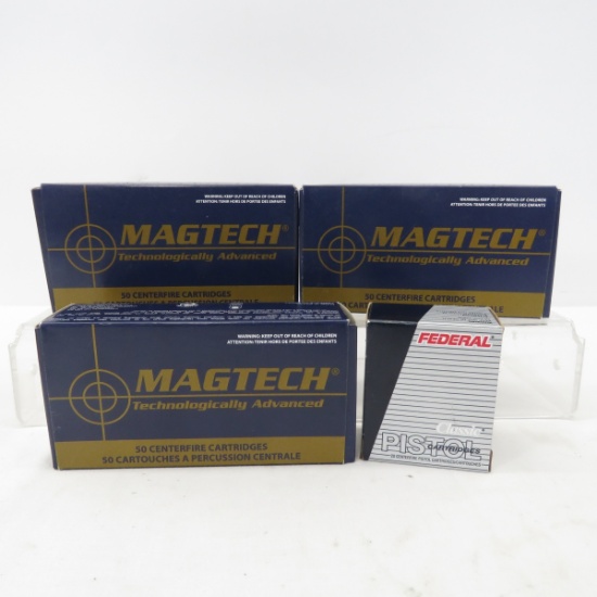 175 rounds assorted 9mm ammo